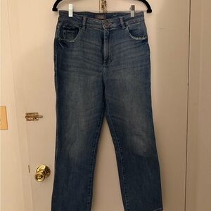 DL1961 Jerry High Rise Vintage Straight Jeans, Size 29
